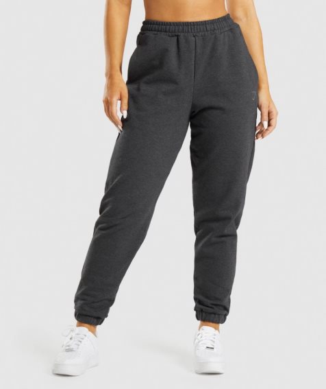 Spodnie Do Biegania Gymshark Rest Day Sweats Damskie Czarne | PL 156XPI